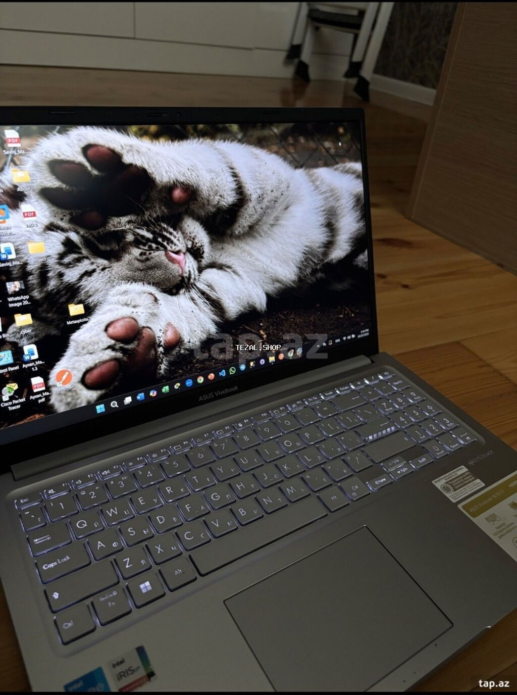 Təcili satılır. Asus VİVObook xv1504v intel core i5-13th irisx - şəkil 3