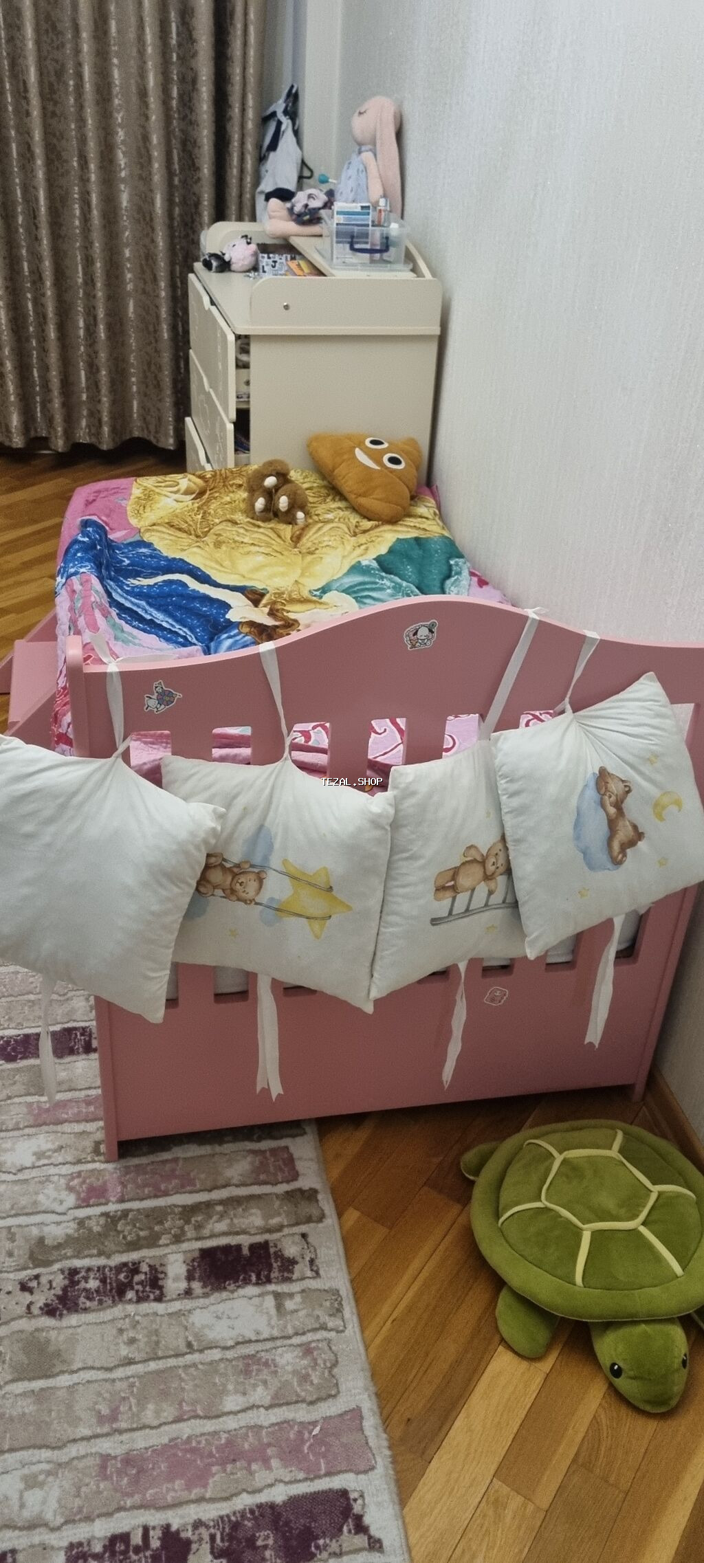 Chicco oturacağ.(450m alınıb) Çarpayı, qız uşağı üçün(850m alınıb)(2-8 - şəkil 3