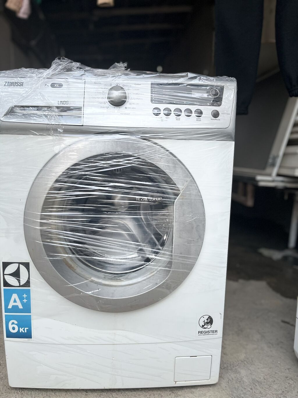 Paltaryuyan maşın Zanussi, 6 kq, İşlənmiş, Avtomat, Qurutma var, Kredit yoxdur, Ünvandan götürmə, Pulsuz çatdırılma, Ödənişli çatdırılma