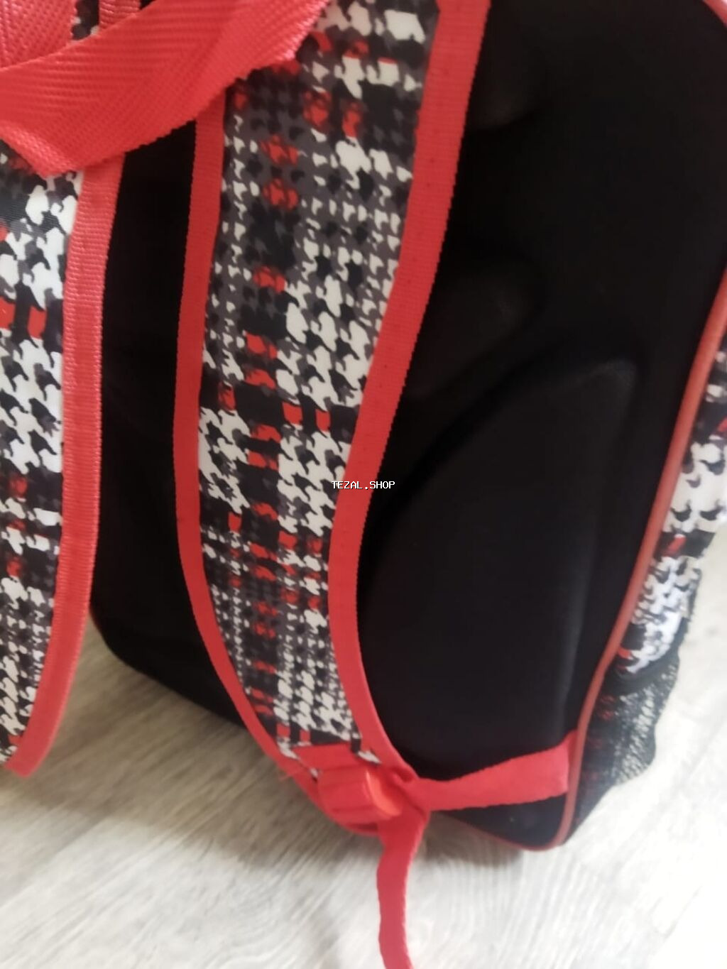 Uşaq məktəb çantası – “Flights” temalı - Ön paneldə rəngarəng təyyarə - şəkil 3