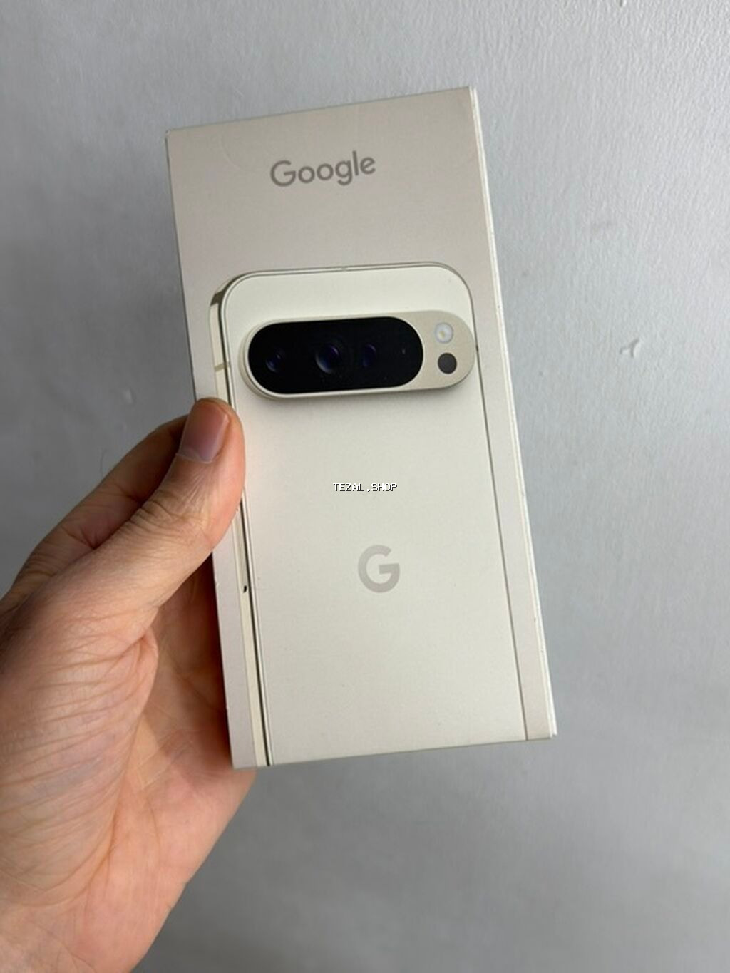 Google Pixel 9 Pro XL, rəng - Bej, Barmaq izi