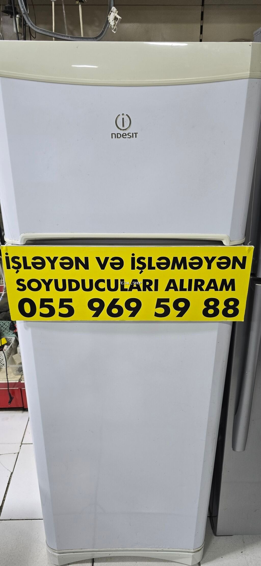 İşləyən və işləməyən soyuducuları alıram