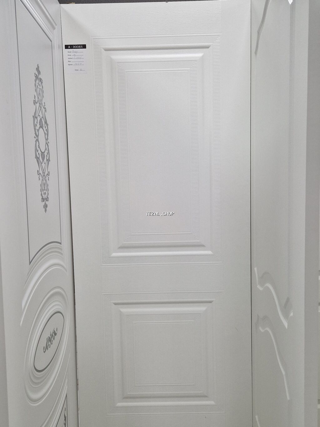 Yeni Otaq qapısı Çərçivə ilə, Zəmanətli, Ödənişli quraşdırma, Ödənişli çatdırılma - şəkil 3