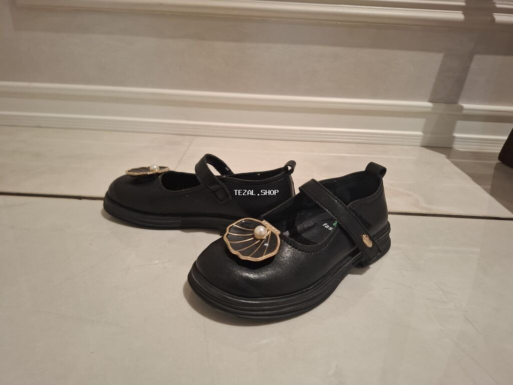 Rəng - Qara Tuflilər, Ölçü: 30, Qız üçün - şəkil 2