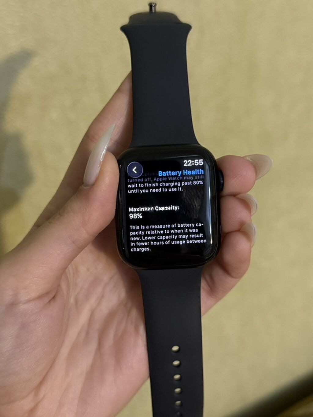 Smart saat, Apple, Suya davamlı, rəng - Qara - şəkil 2