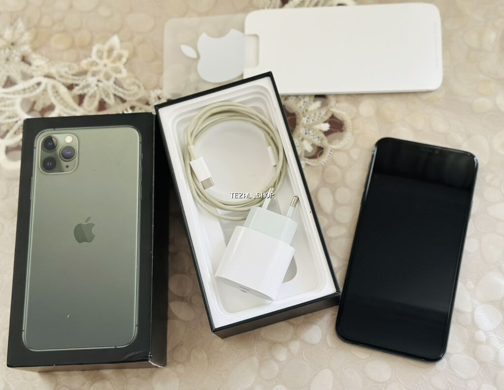 IPhone 11 Pro, 64 GB, Matte Midnight Green, Face ID