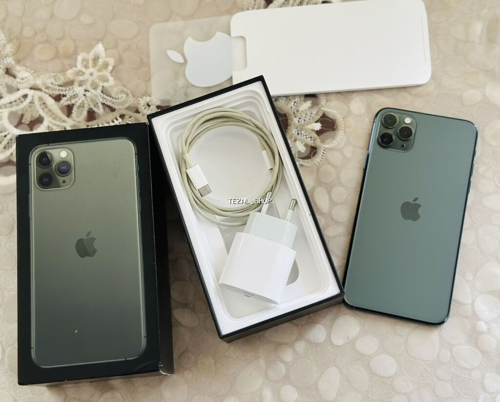 IPhone 11 Pro, 64 GB, Matte Midnight Green, Face ID - şəkil 2