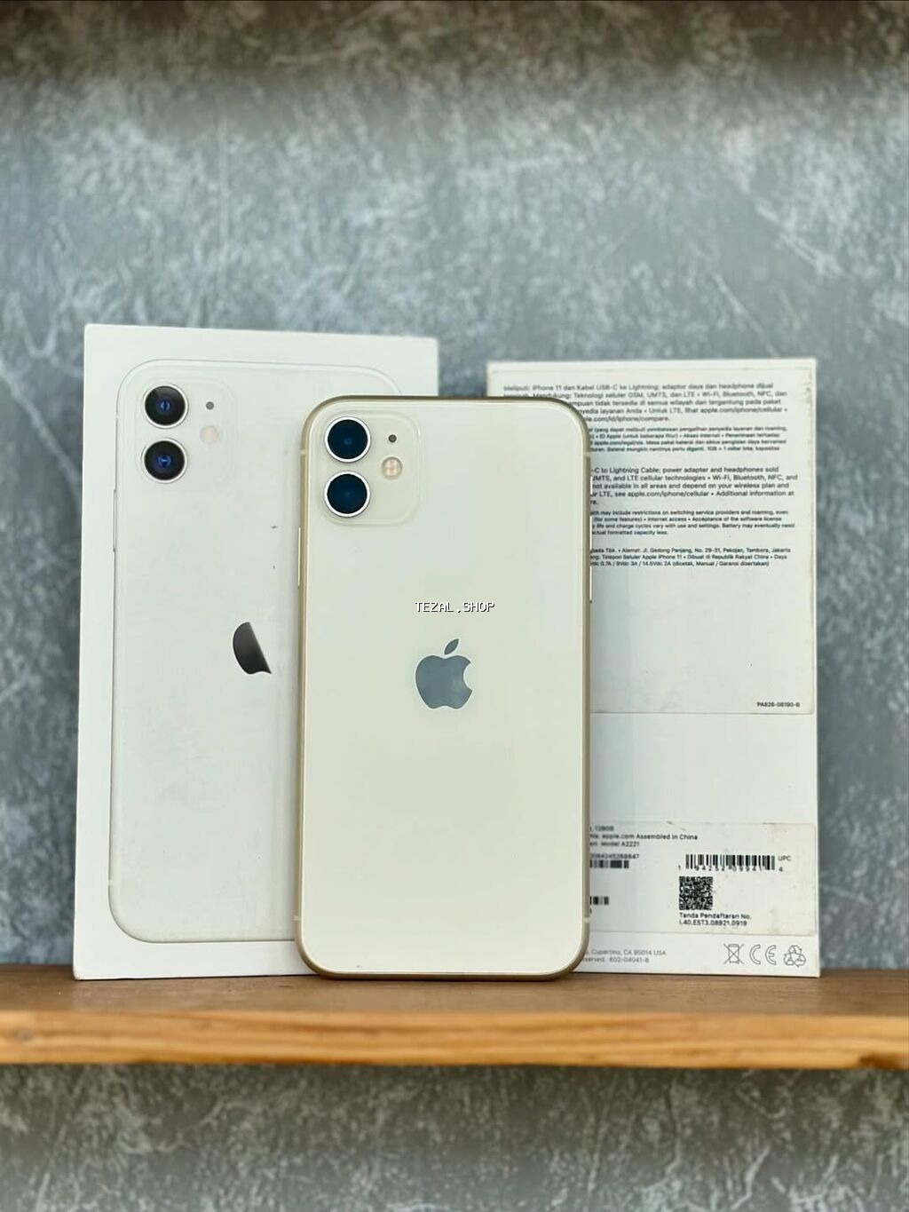 IPhone 11, 128 GB, Ağ, Zəmanət, Kredit, Simsiz şarj