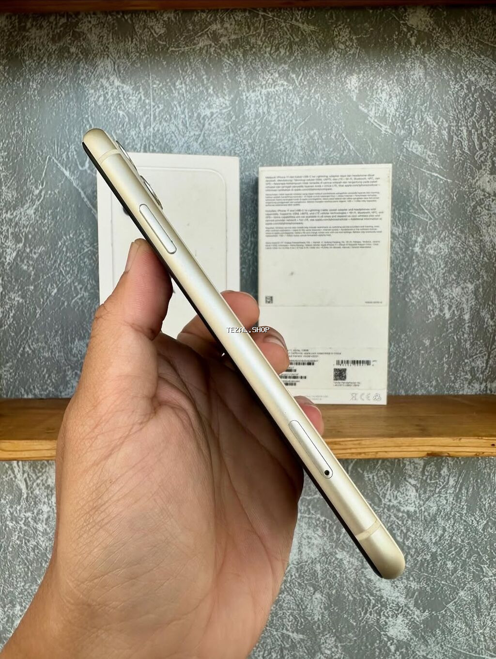 IPhone 11, 128 GB, Ağ, Zəmanət, Kredit, Simsiz şarj - şəkil 3