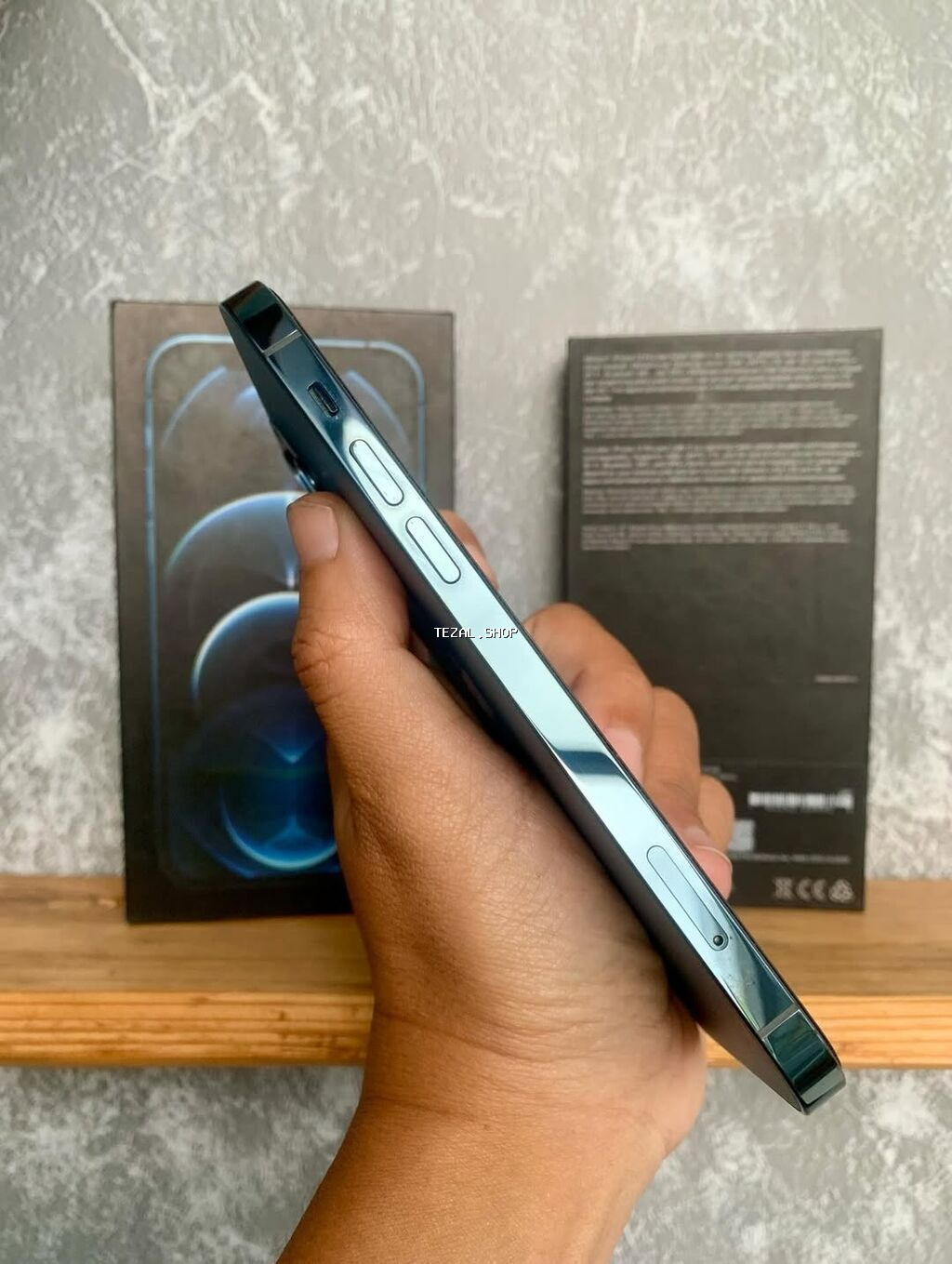 IPhone 12 Pro, 256 GB, Pacific Blue, Zəmanət, Kredit, Simsiz şarj - şəkil 4