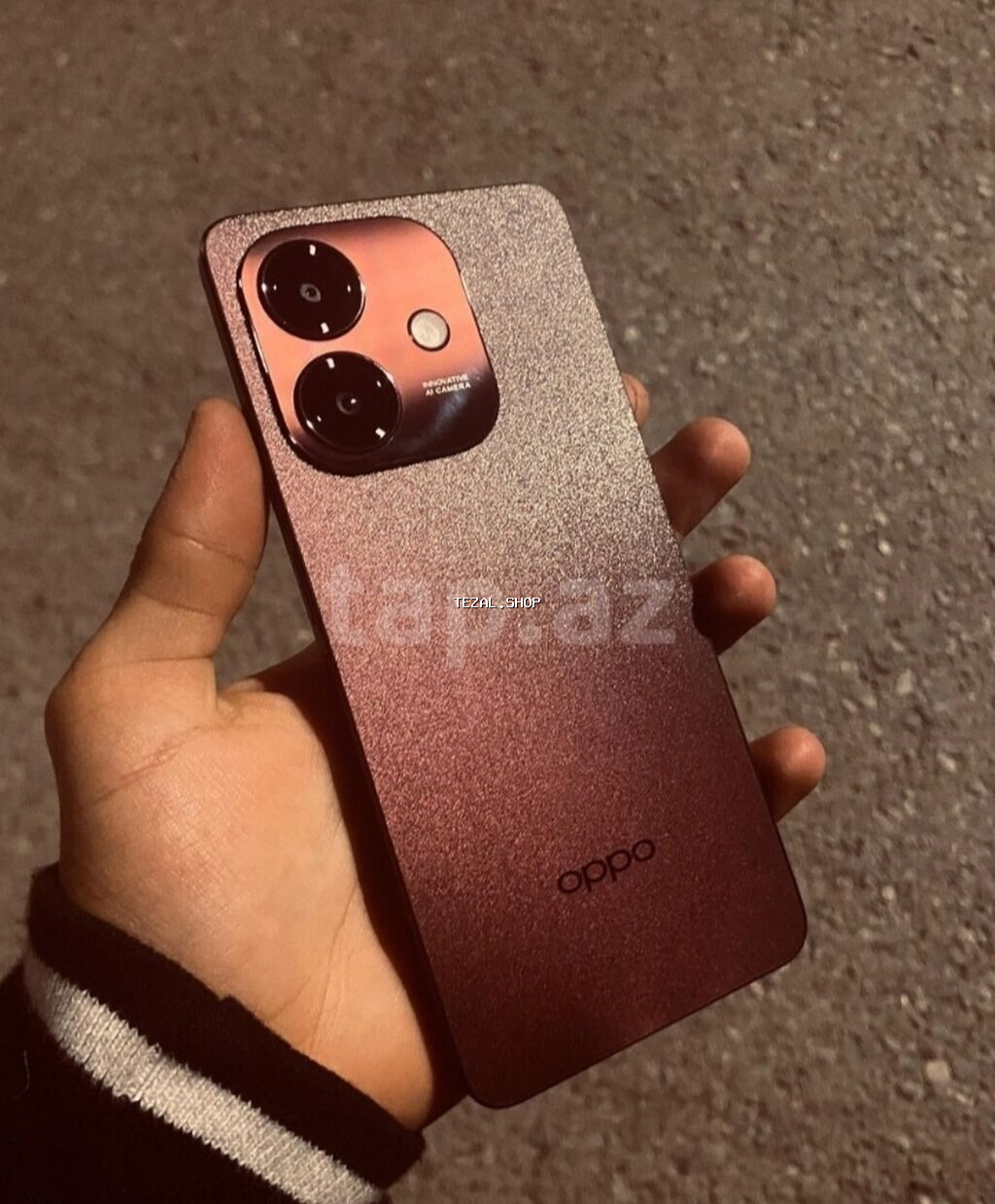 Oppo A5, 128 GB, rəng - Qırmızı, Sensor