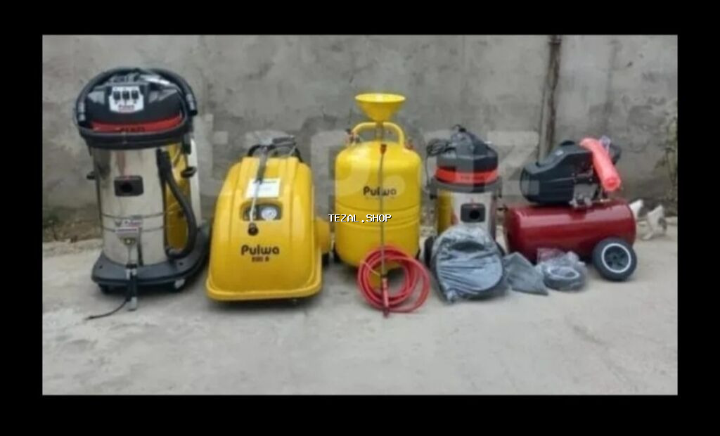 Avtoyuma üçün peşəkar avadanlıq dəsti. Tərkib: - Yüksək güclü sənaye