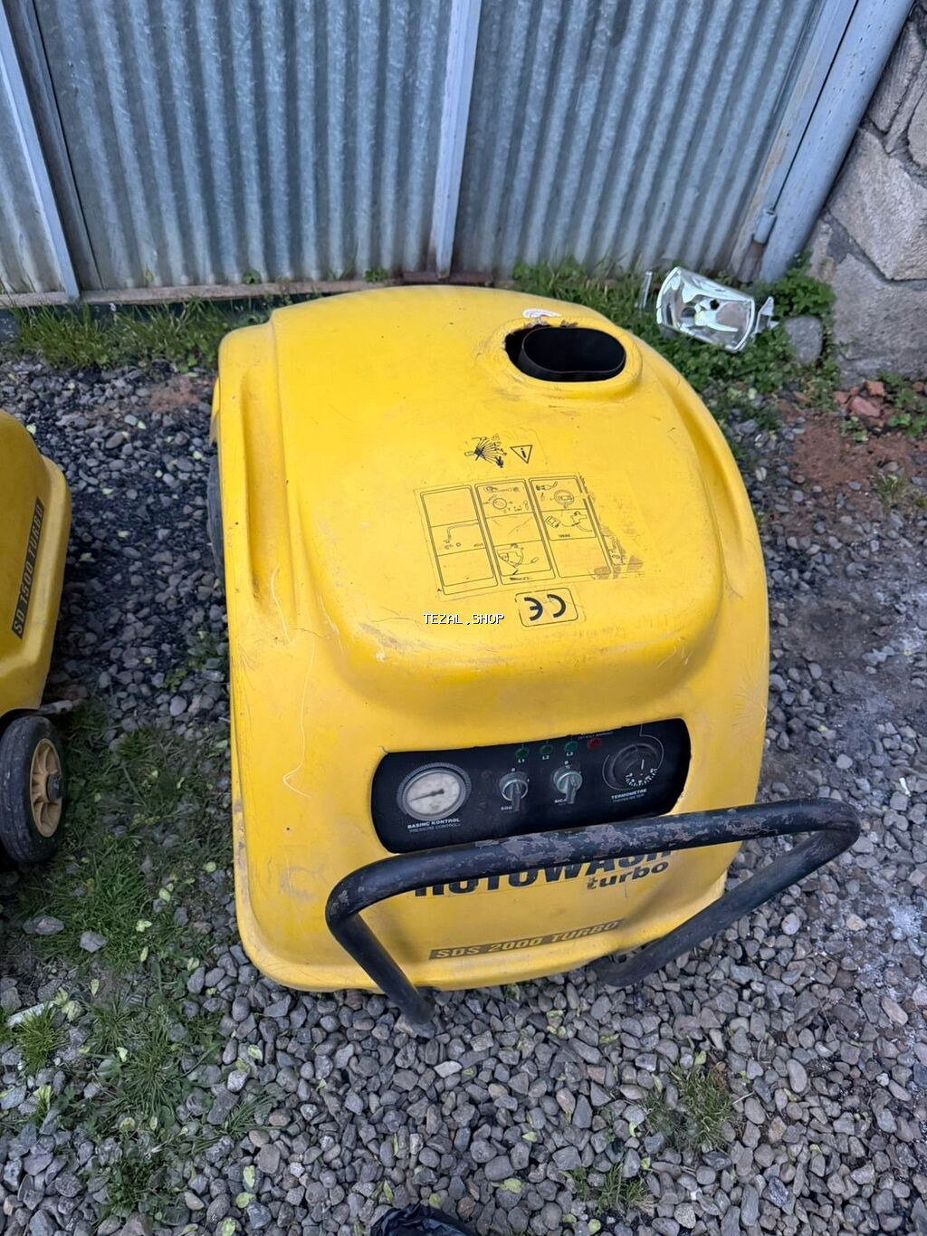 ROTOWASH Turbo – SDS 2000 Turbo yüksək təzyiqli yuyucu aparat - - şəkil 2