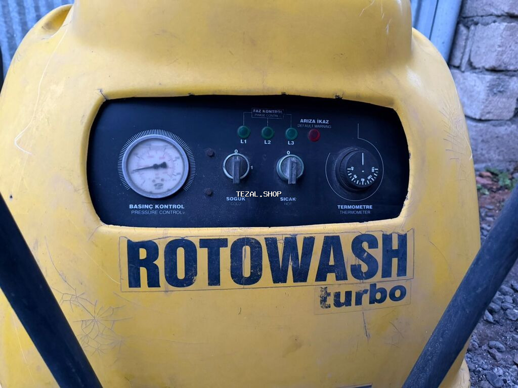 ROTOWASH Turbo – SDS 2000 Turbo yüksək təzyiqli yuyucu aparat - - şəkil 4
