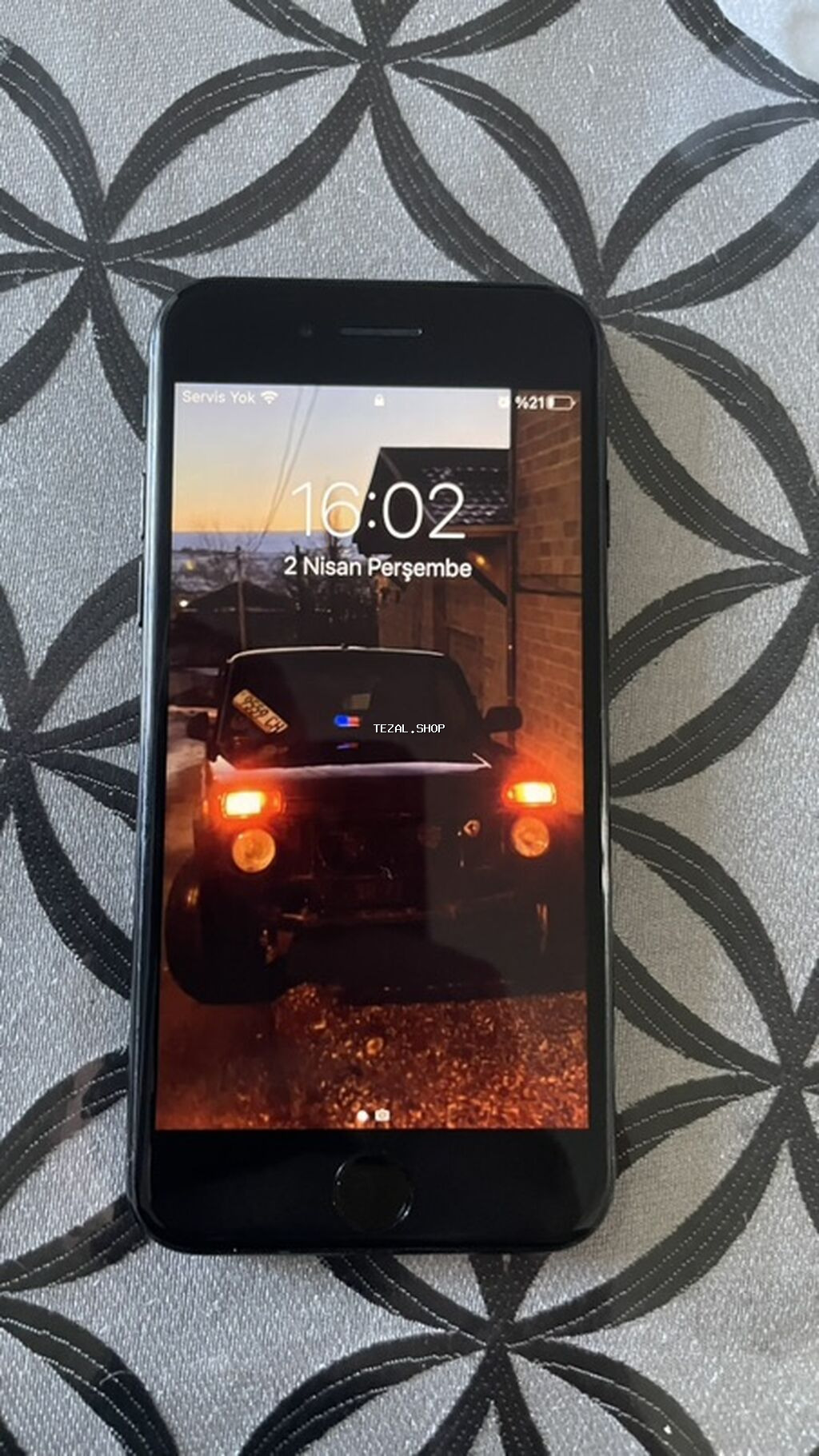 IPhone 7, 128 GB, Qara, Barmaq izi - şəkil 2