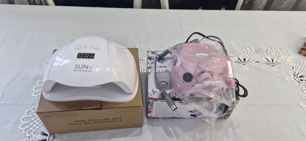 Manikür üçün professional avadanlıq dəsti - SUN X1 54W LED/UV dırnaq - şəkil 2