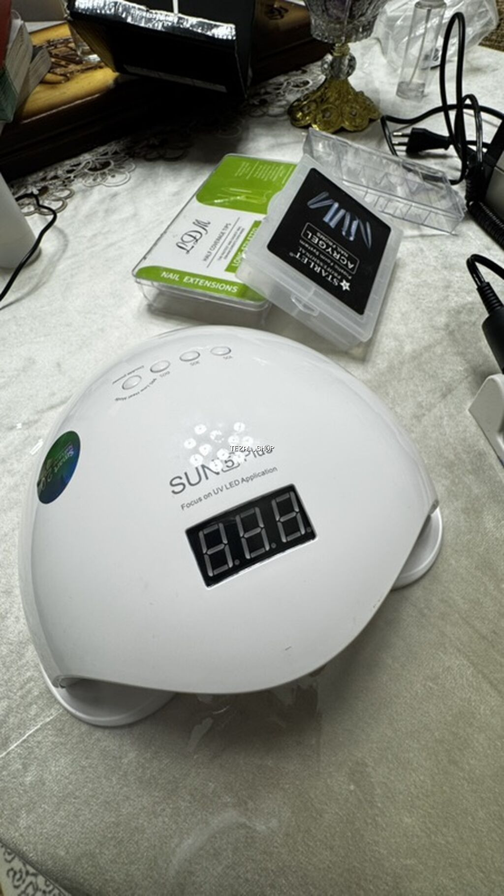 Manikür və gel-lak üçün tam dəst Dəst tərkibi: - SUN 5 Plus UV/LED - şəkil 2