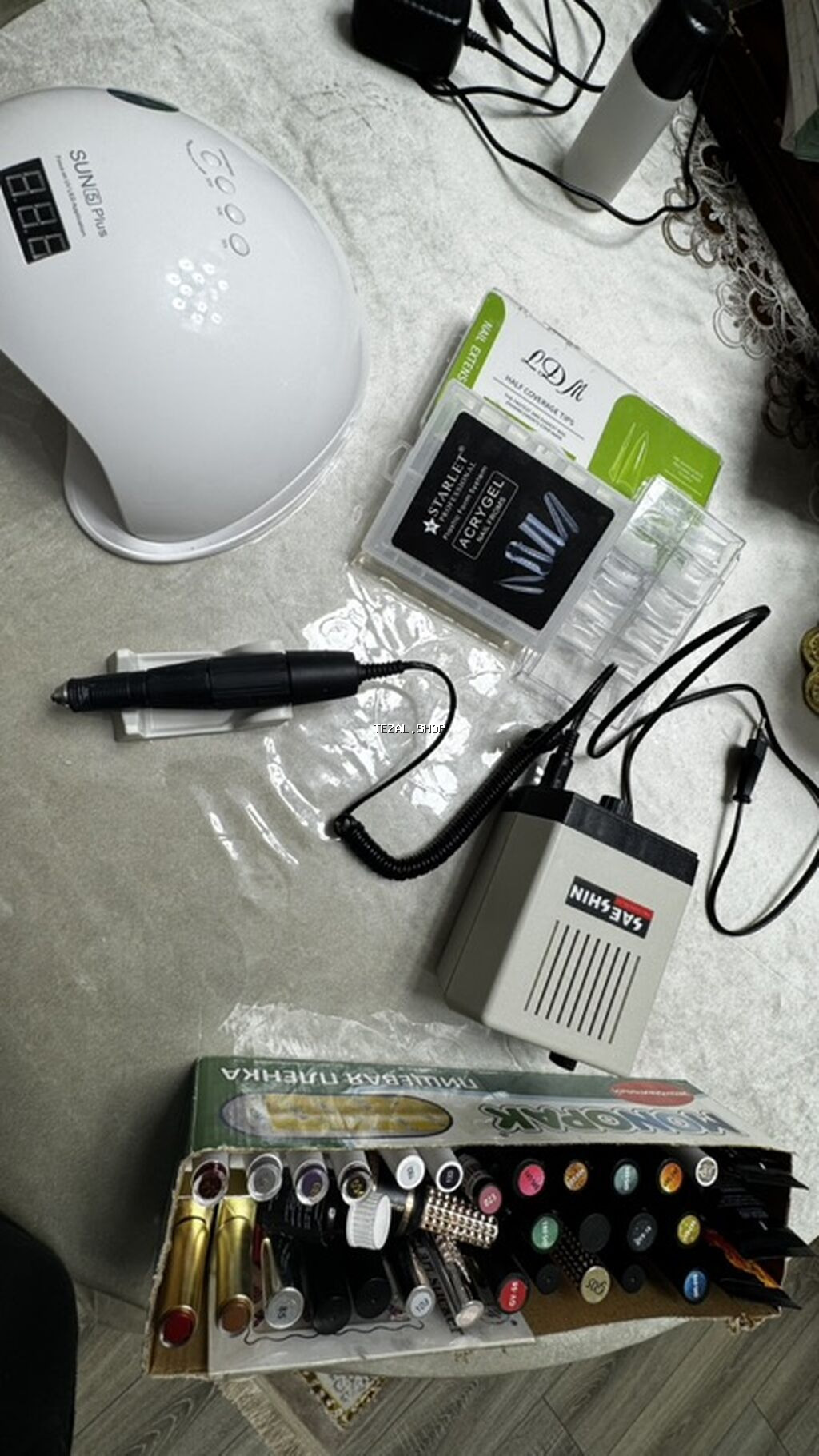 Manikür və gel-lak üçün tam dəst Dəst tərkibi: - SUN 5 Plus UV/LED - şəkil 4