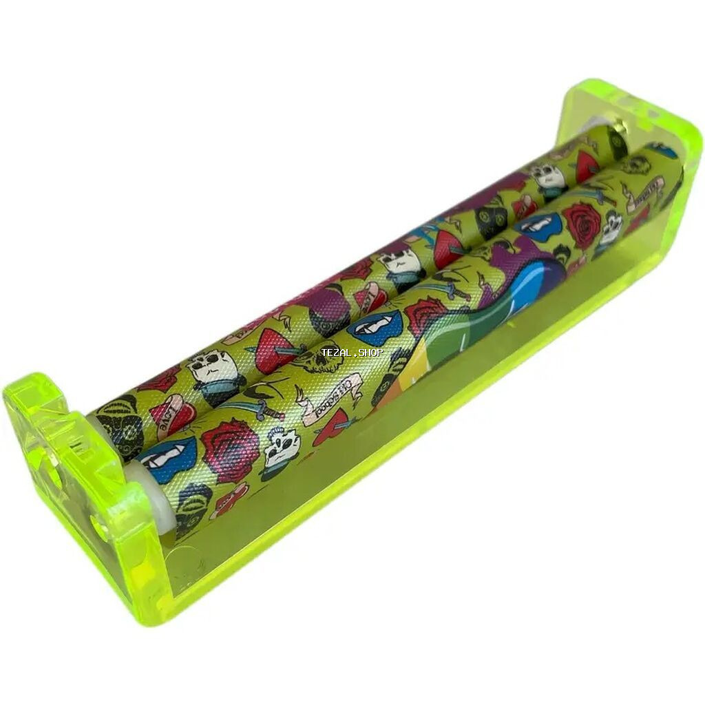 Neon rəngli avtomatik kağız sarıyıcı (roller) - 1 1/4 ölçülü siqaret