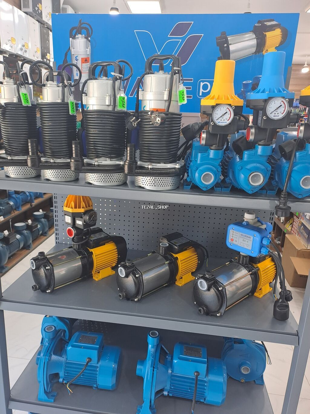 Nasos, Ev üçün (məişət), quraşdırılma Səthi, Yeni