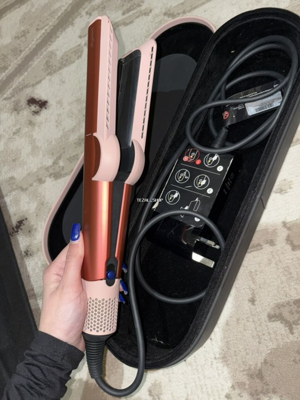 Dyson Airstait saç ütüsü – mis/çəhrayı rəng Xüsusiyyətlər: -