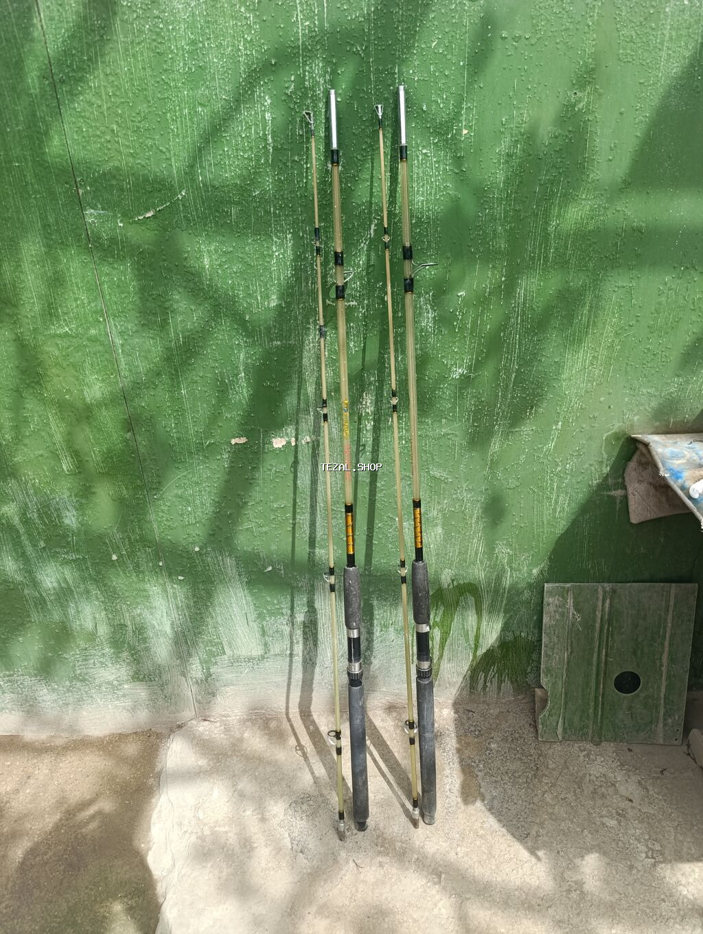 Balıqçılıq qamışı dəsti - Dörd ədəd iki hissəli balıqçılıq qamışı - - şəkil 2