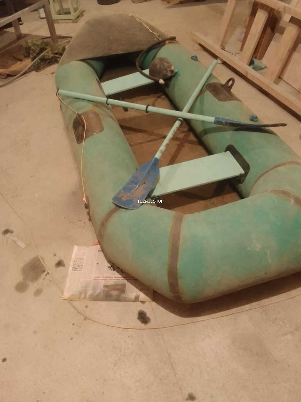 Şişmə qayıq – kürekli, 2 yerlik Xüsusiyyətlər: - Material: qalın - şəkil 2