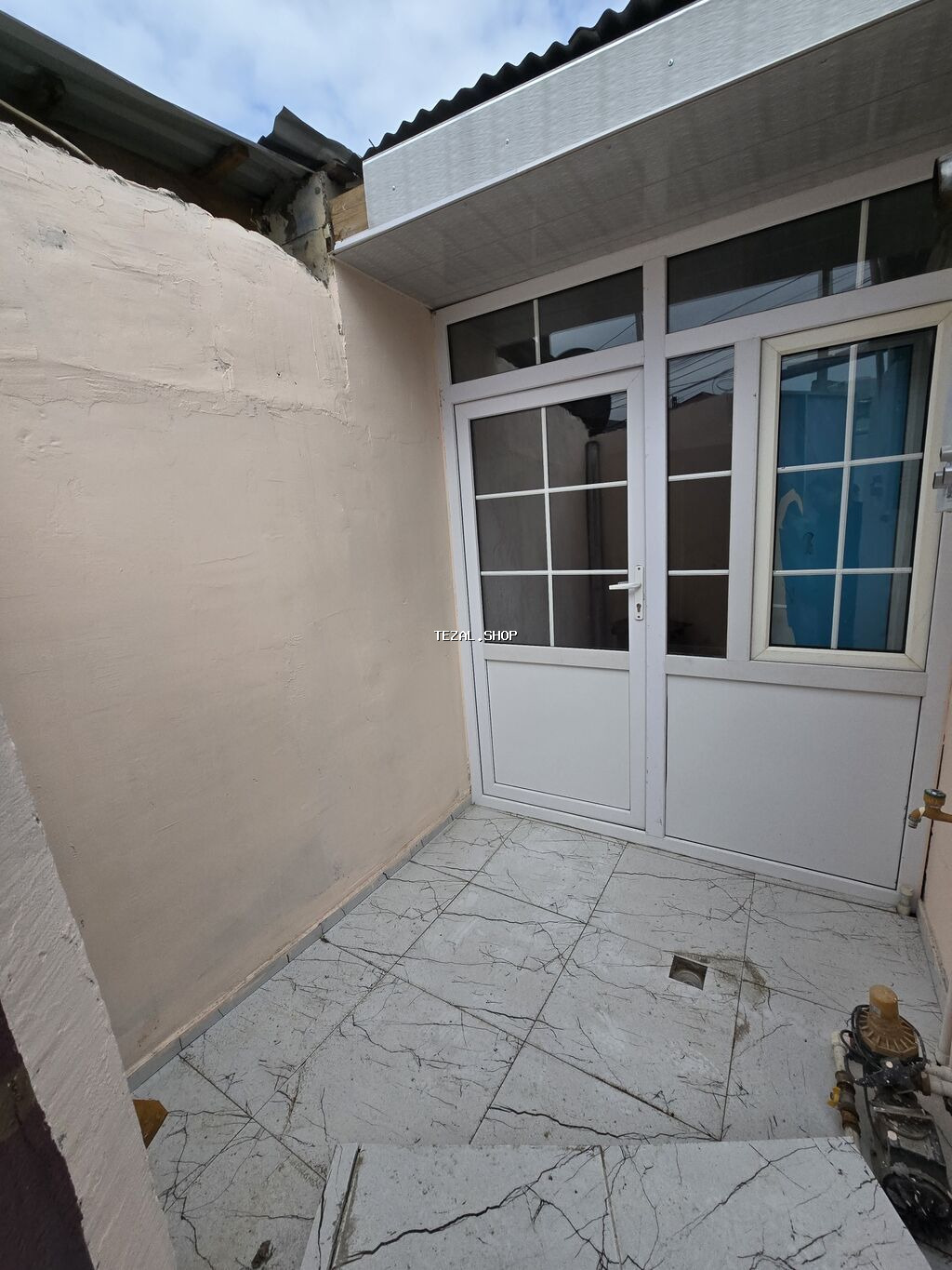 1 otaqlı həyət evi – işıqlı və səliqəli planlama - Girişdə kiçik