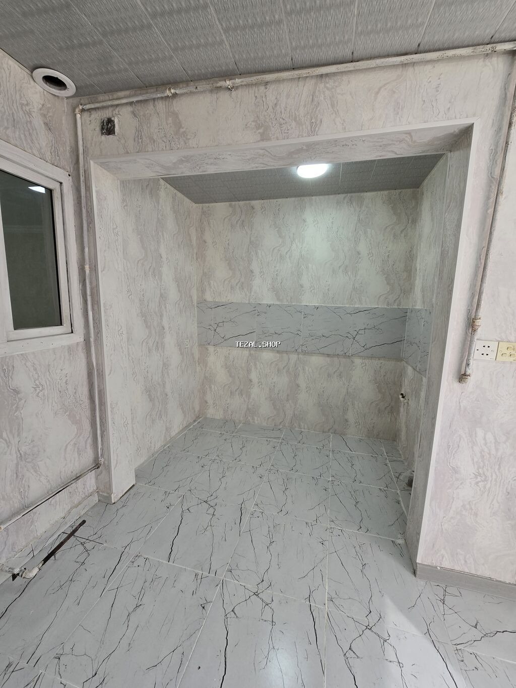 1 otaqlı həyət evi – işıqlı və səliqəli planlama - Girişdə kiçik - şəkil 4