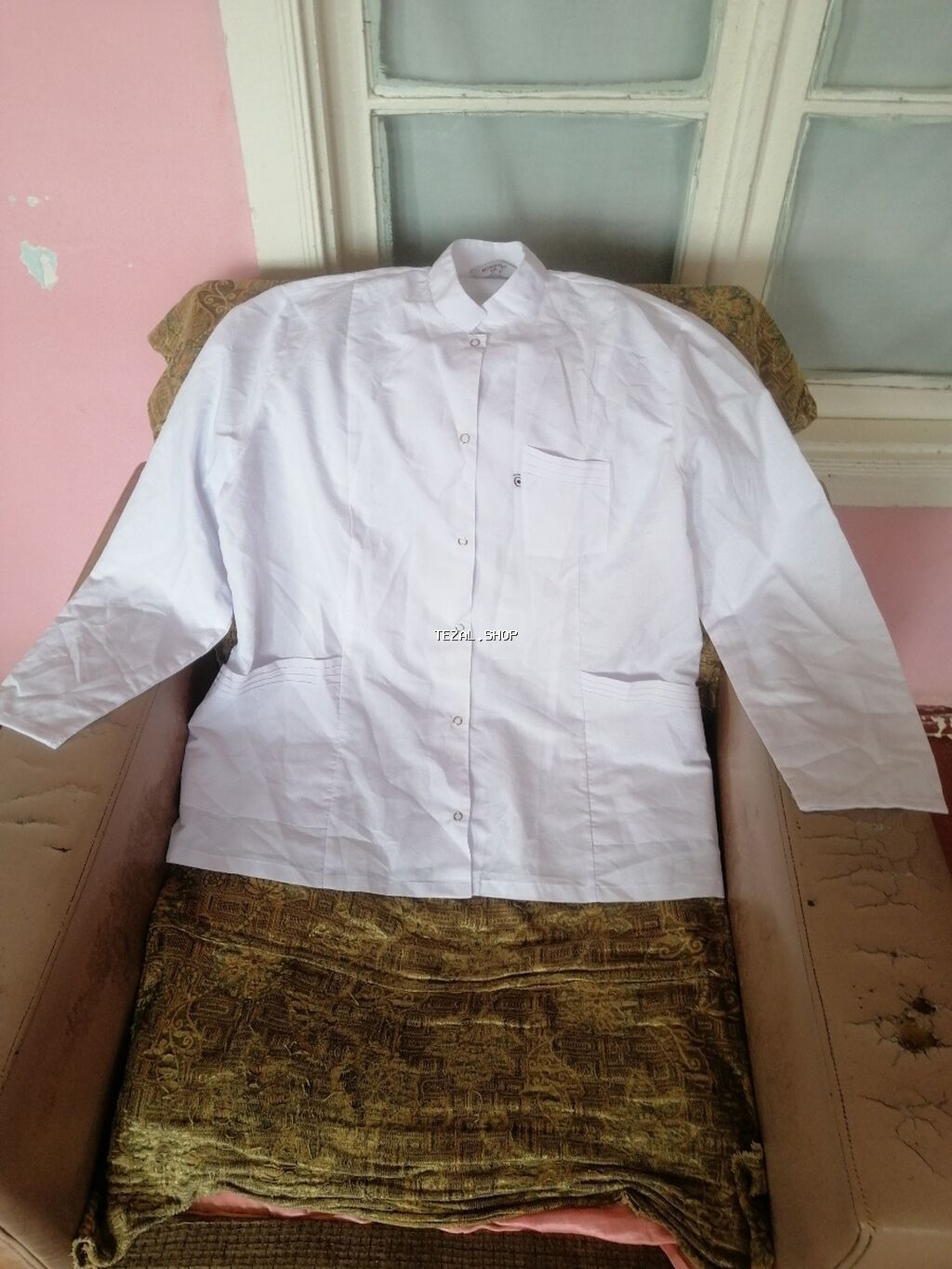 Salam aleykum Kişi ve Qadin Aşbazlar üçün hazir geyimler satilir