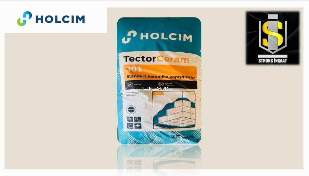 Holcim TectorCeram 001 standart keramik yapışdırıcısı. Holcim Mata