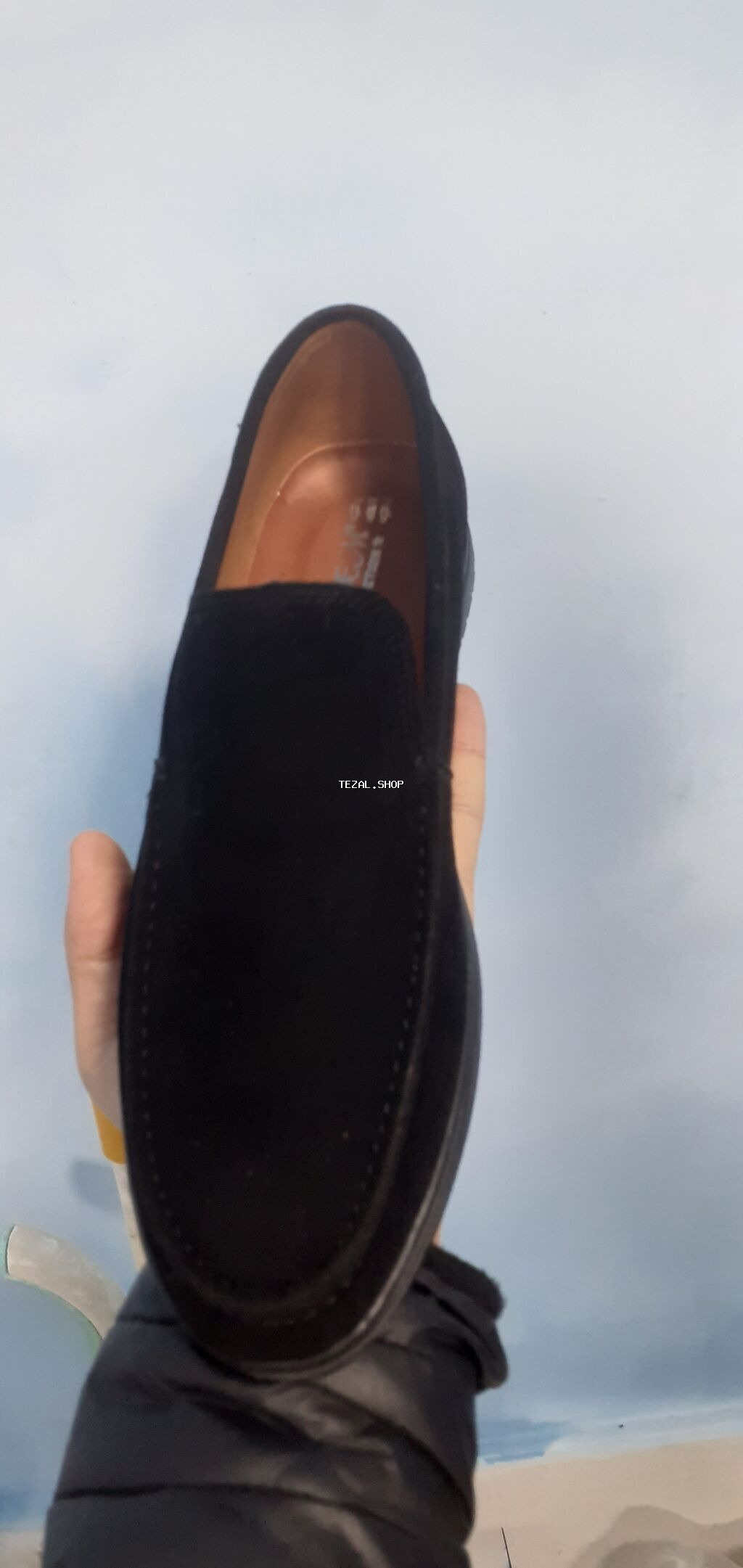 Məhsul: Kişi loafer ayaqqabıları - Material: yumşaq süet üstlük - şəkil 3