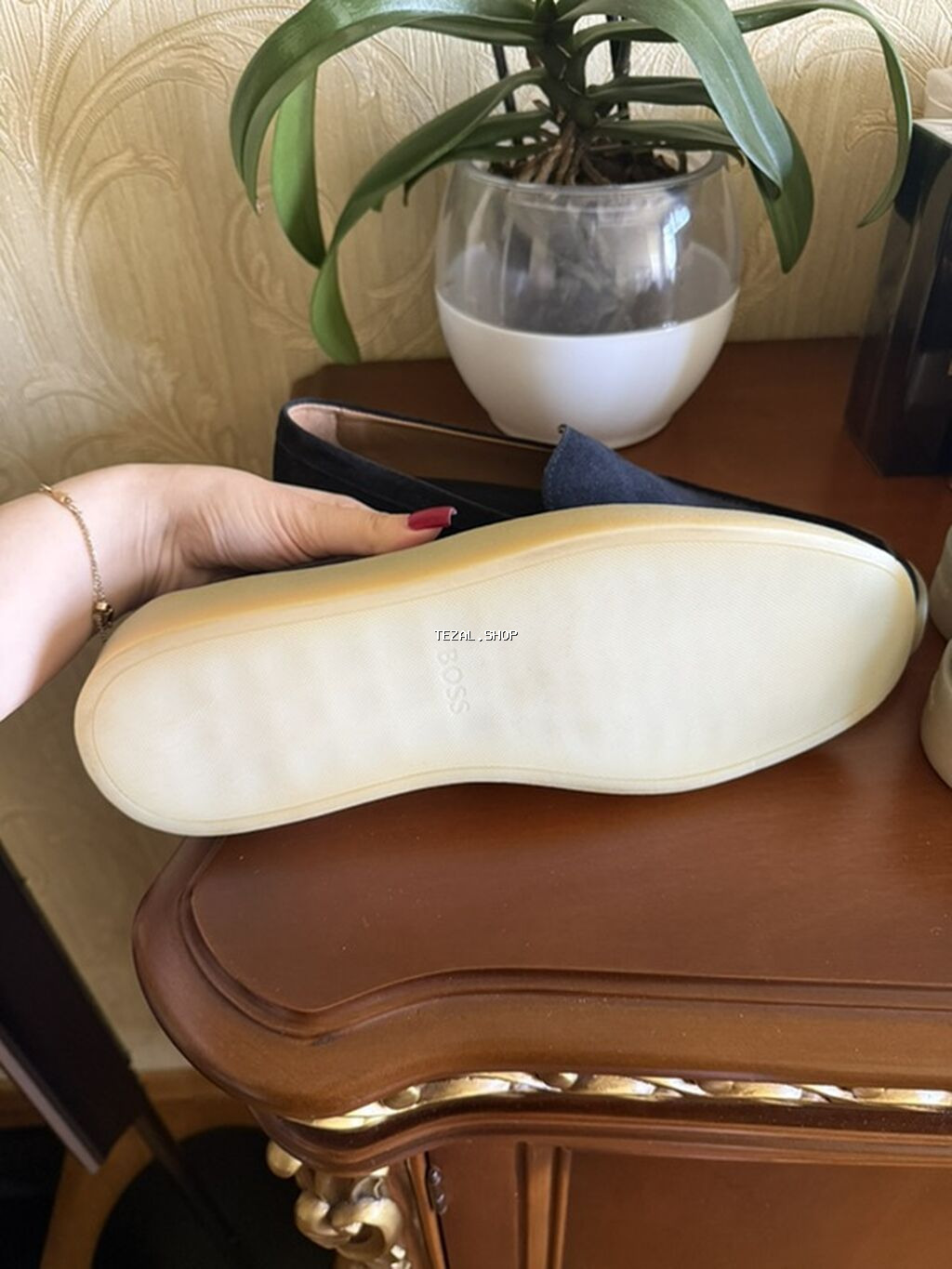 BOSS kişi mokasinləri - Brend: BOSS (iç tabanda logo) - Model - şəkil 2