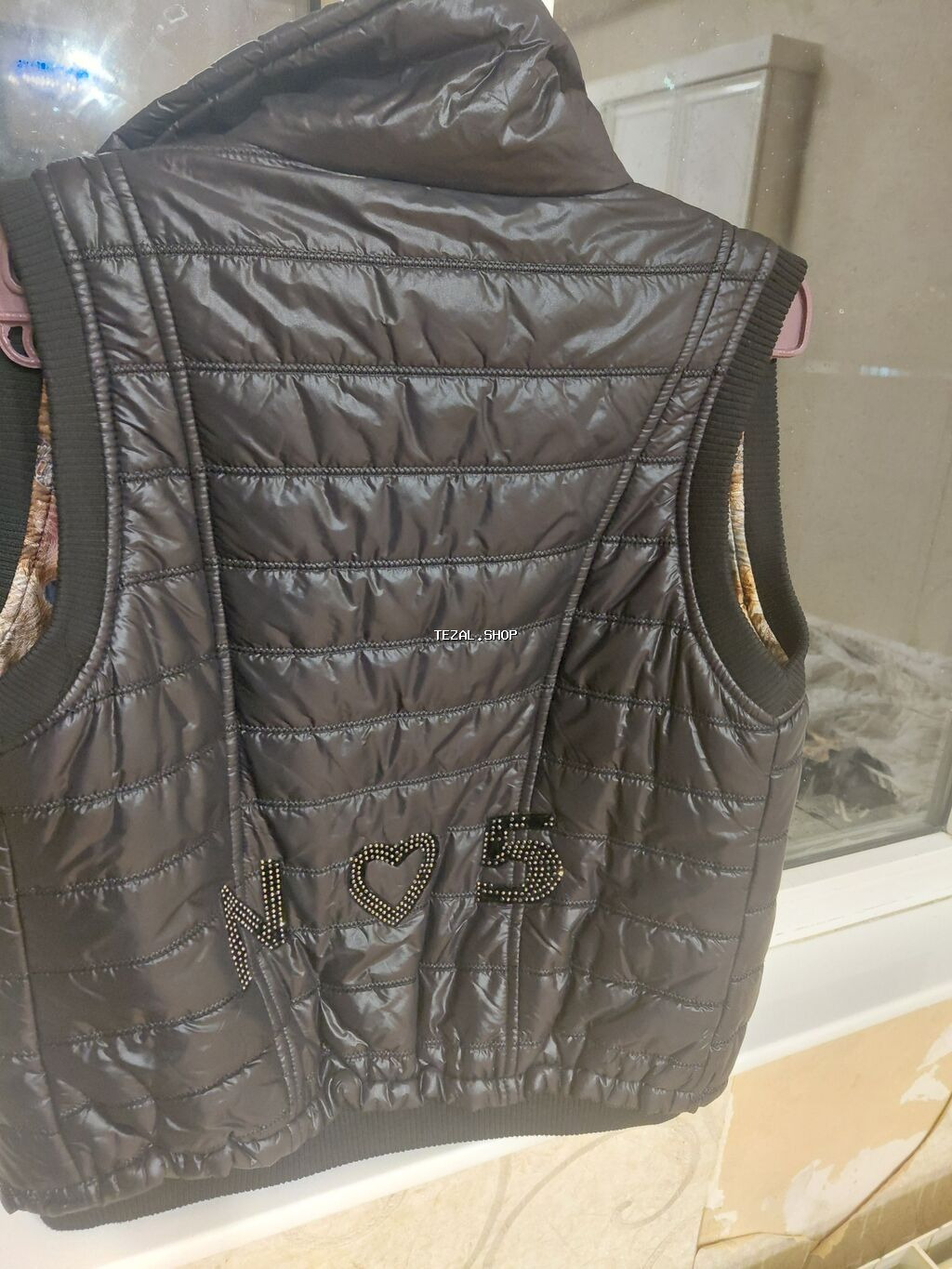 Jilet, M, L, rəng - Qara