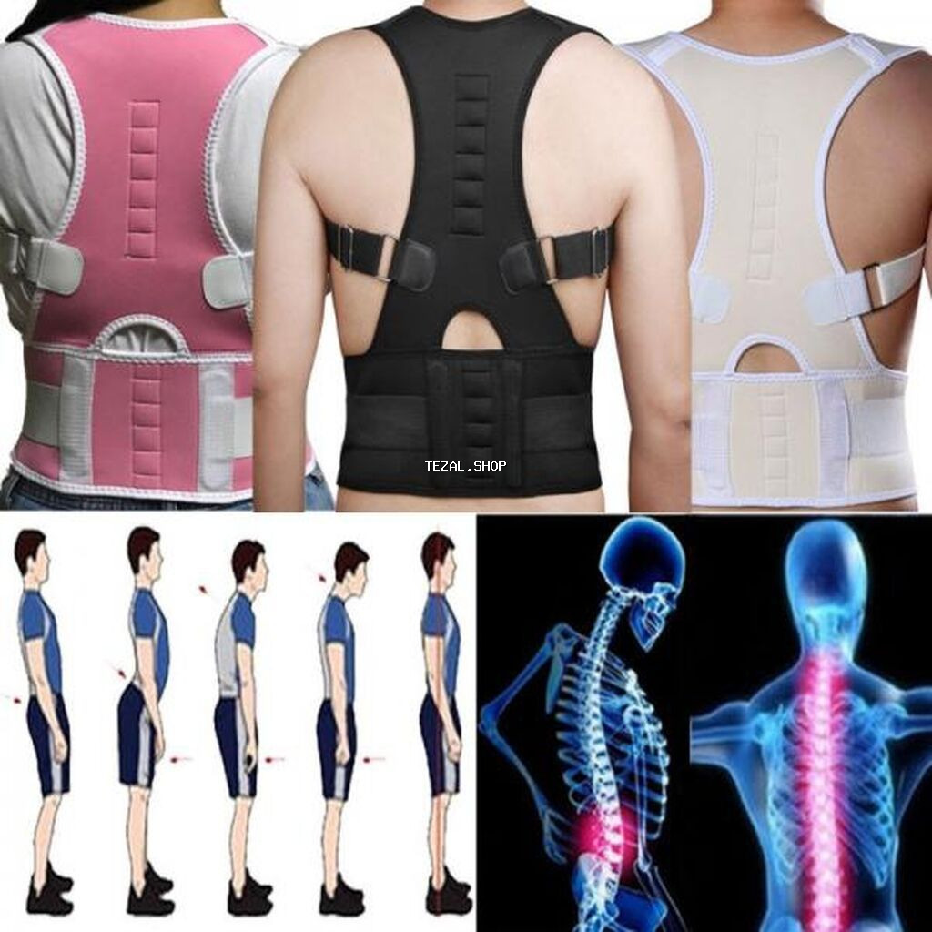Dayaqlı bel və kürək üçün qamət korektoru - Onurğa dəstəyini artıran