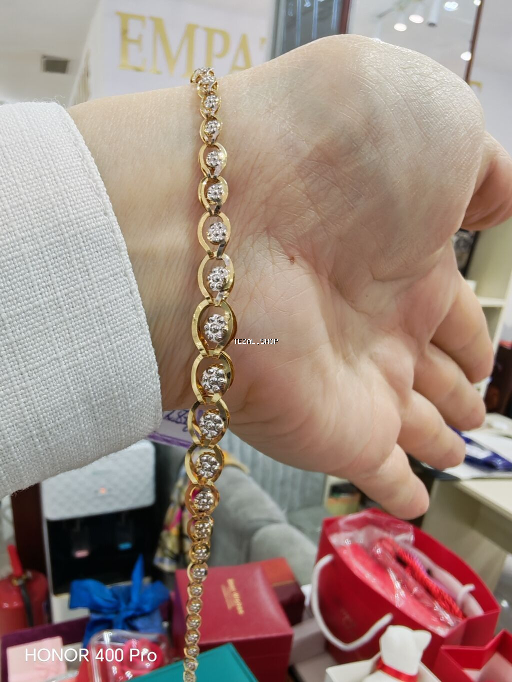 Bilərzik, Sarı qızıl, 585 Əyar, 287 g