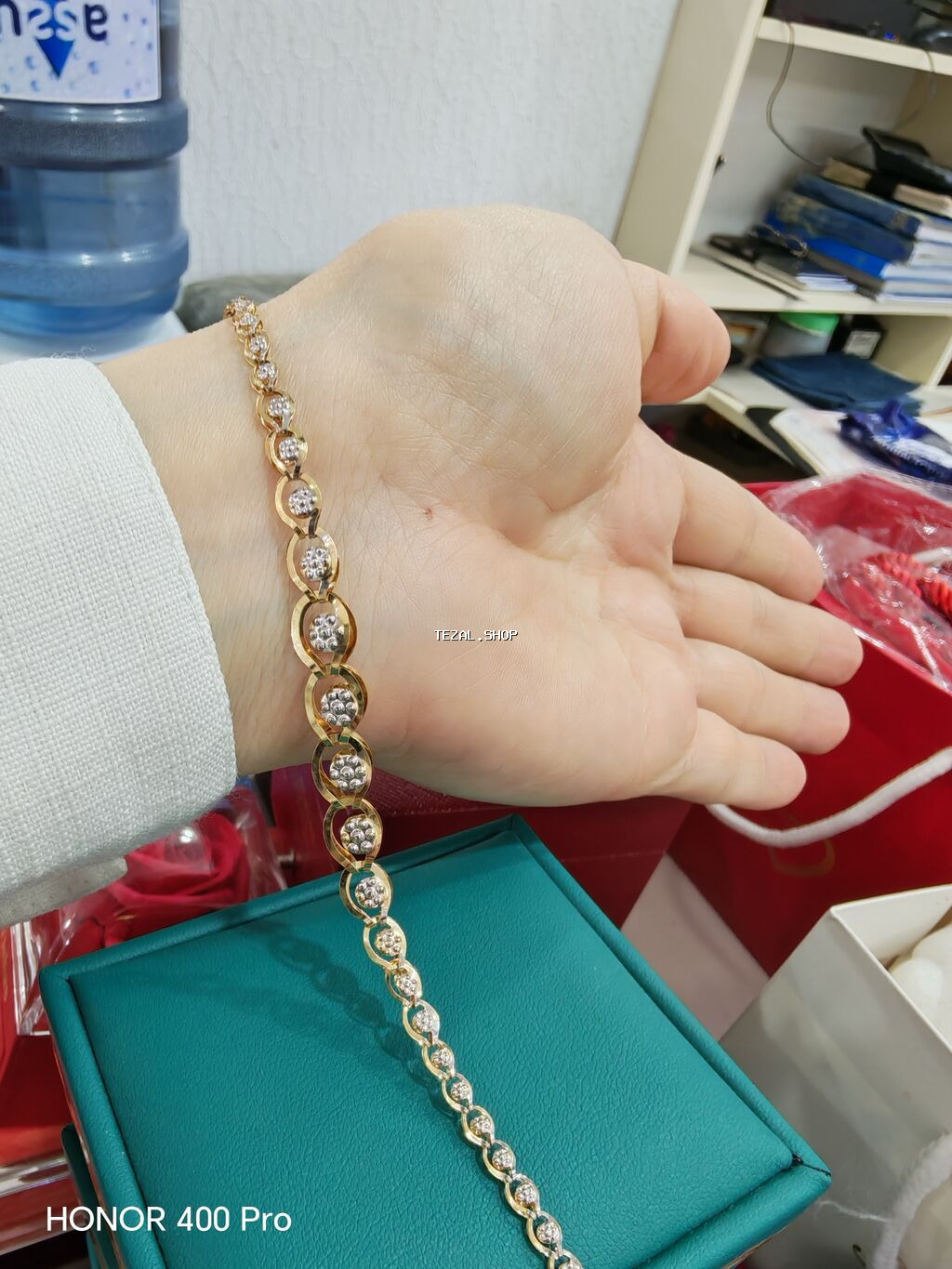 Bilərzik, Sarı qızıl, 585 Əyar, 287 g - şəkil 3