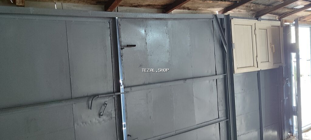 Metall qaraj/boksa bənzər anbar sahəsi - Kənardan tam metal - şəkil 3