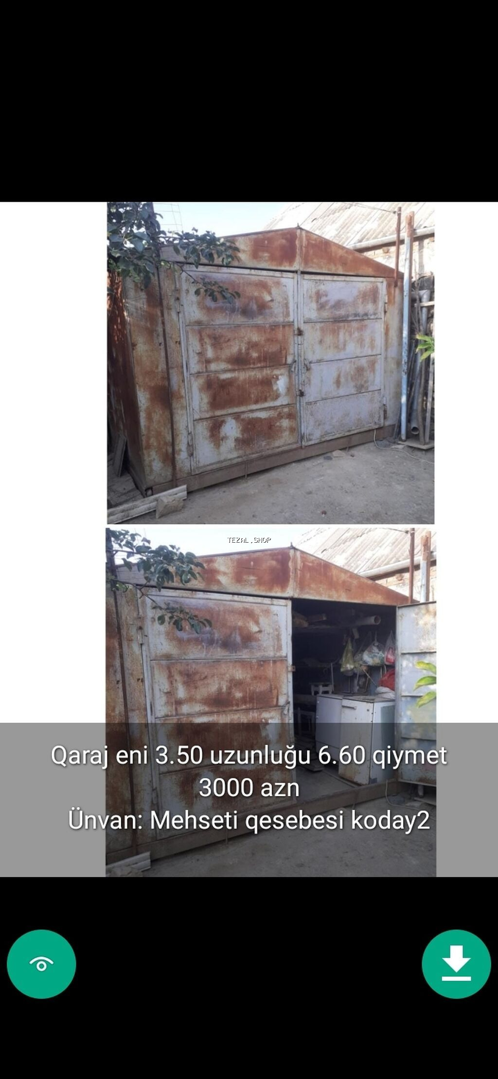 QARAJLAR Şekillerde qiymətlər məlumatlar qeyd olunub unvan GENCE - şəkil 3