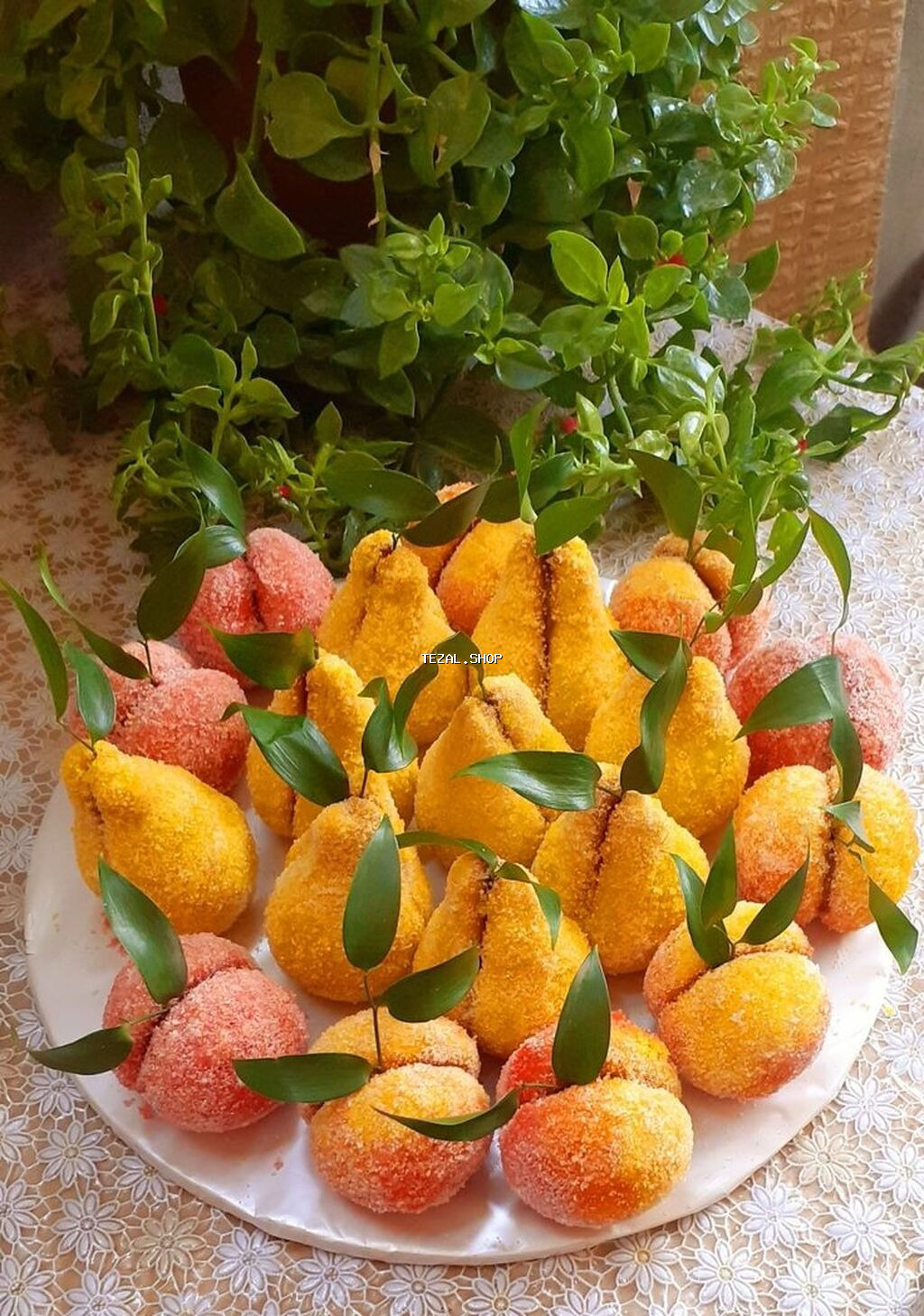 Qiyməti ~1 ədədi 1 azn.Meyvə formalı ev şirniyyatları – “Şaftalı” - şəkil 4