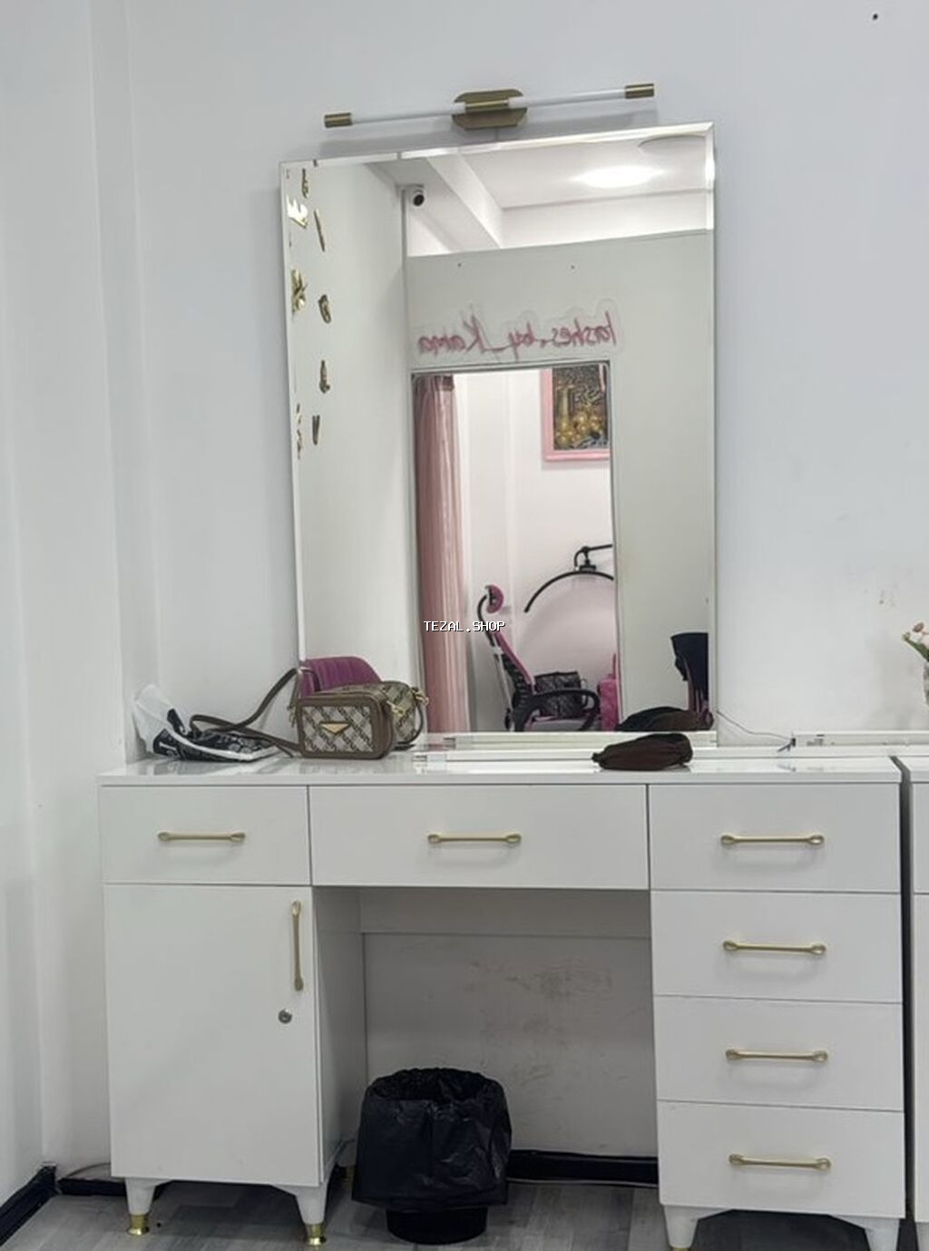 Makiyaj üçün masa, Güzgülü - şəkil 3