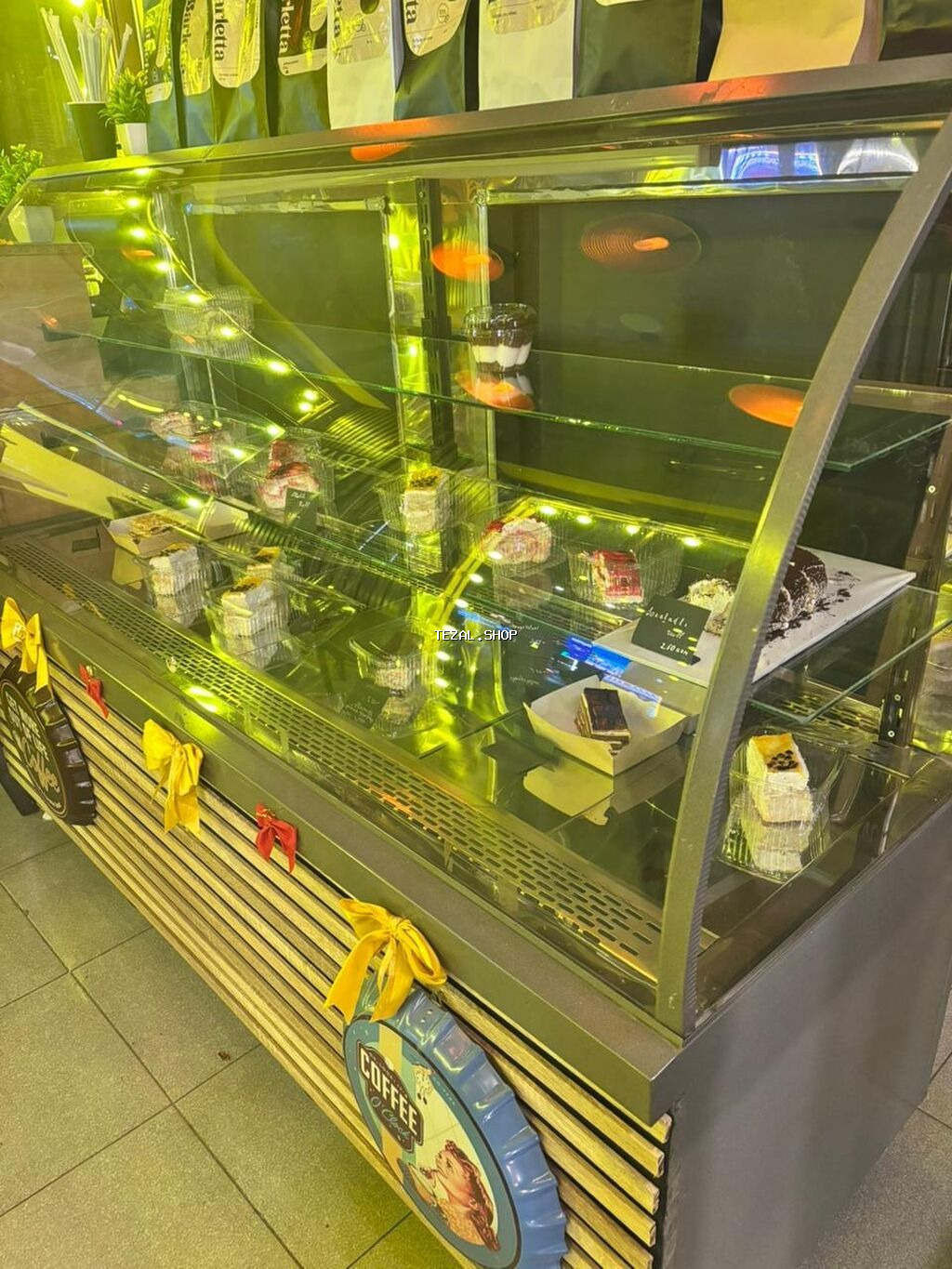 Soyuduculu vitrini - Tip: Qabarıq ön şüşəli, üfüqi vitrin - Tətbiq - şəkil 2