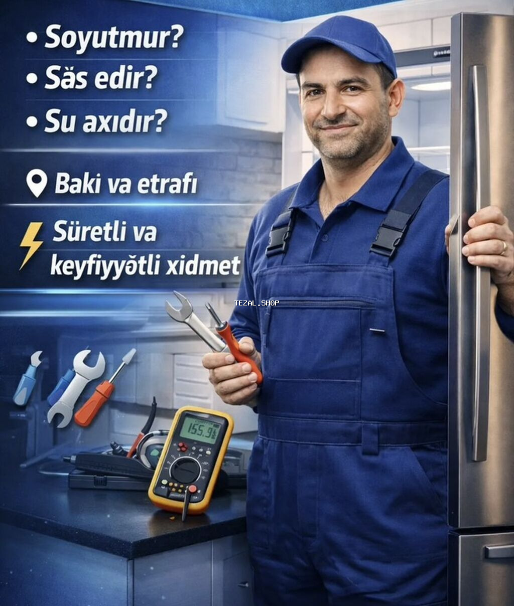 Soyuducu təmiri və diaqnostika xidməti - Əlamətlər: soyutmur, səs