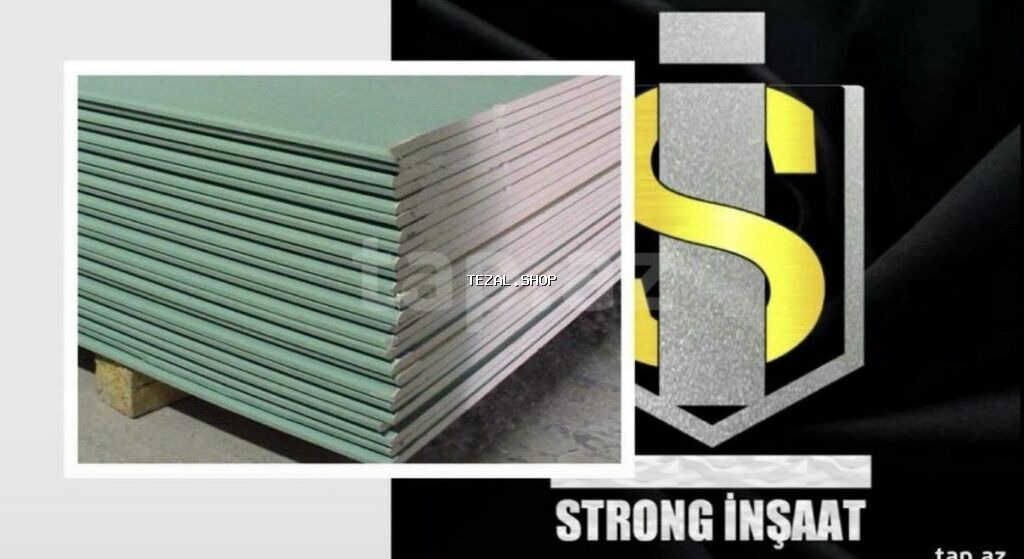 Alçipan hər ölçülərdə mövcuddur Alçipan profilləri. 994-50-702-08-00