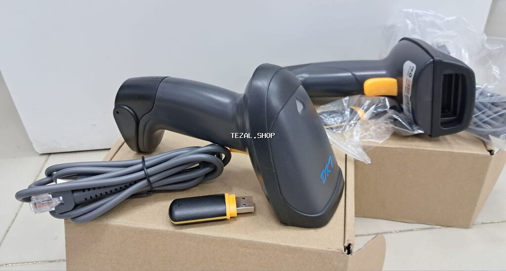 Barkod skaner dəsti – 1D/2D oxuyucu Məhsulun tərkibi: - Pistolet