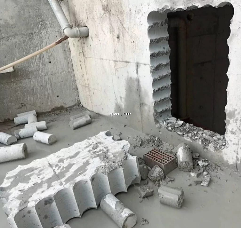 Beton kesme desme xidmeti beton kesen beton kesimi sesiz vibrasiyasiz - şəkil 3