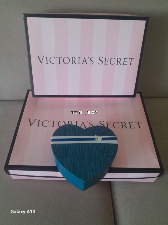 Victory Secret 2 eded ürek formasında 3 eded hediyye qutusu.hamsi 12 - şəkil 2