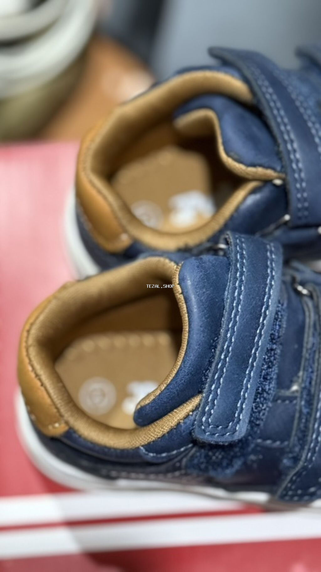 Polaris Kids uşaq ayaqqabısı - Rəng: tünd mavi (daxili üzlük – açıq