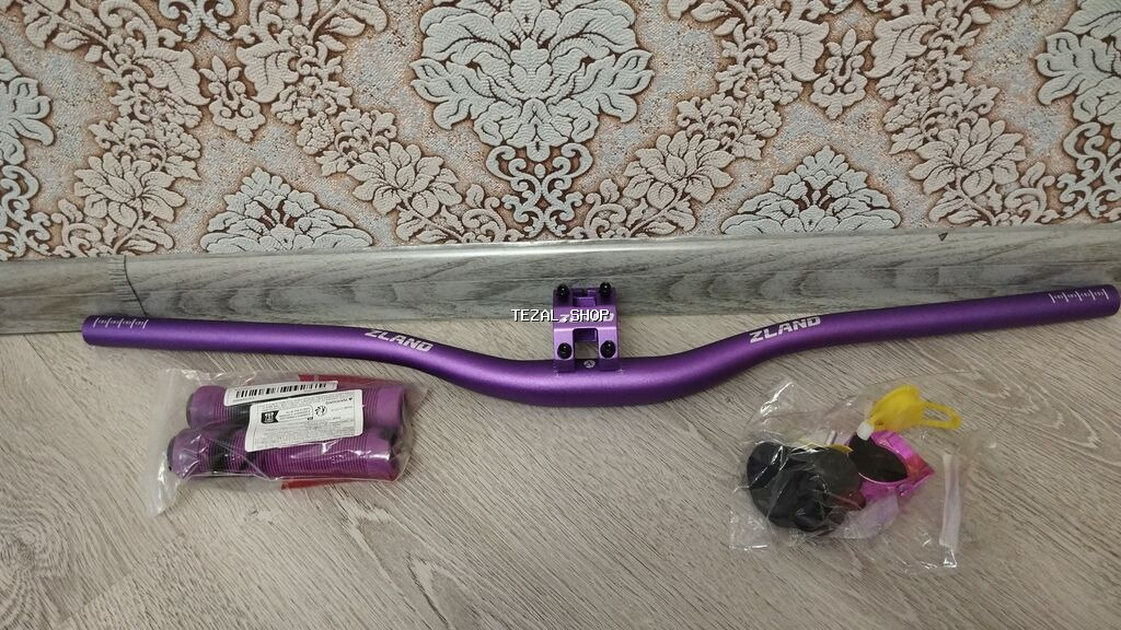 Velosiped üçün aksesuar dəsti - Sükan: ZLAND markalı, bənövşəyi