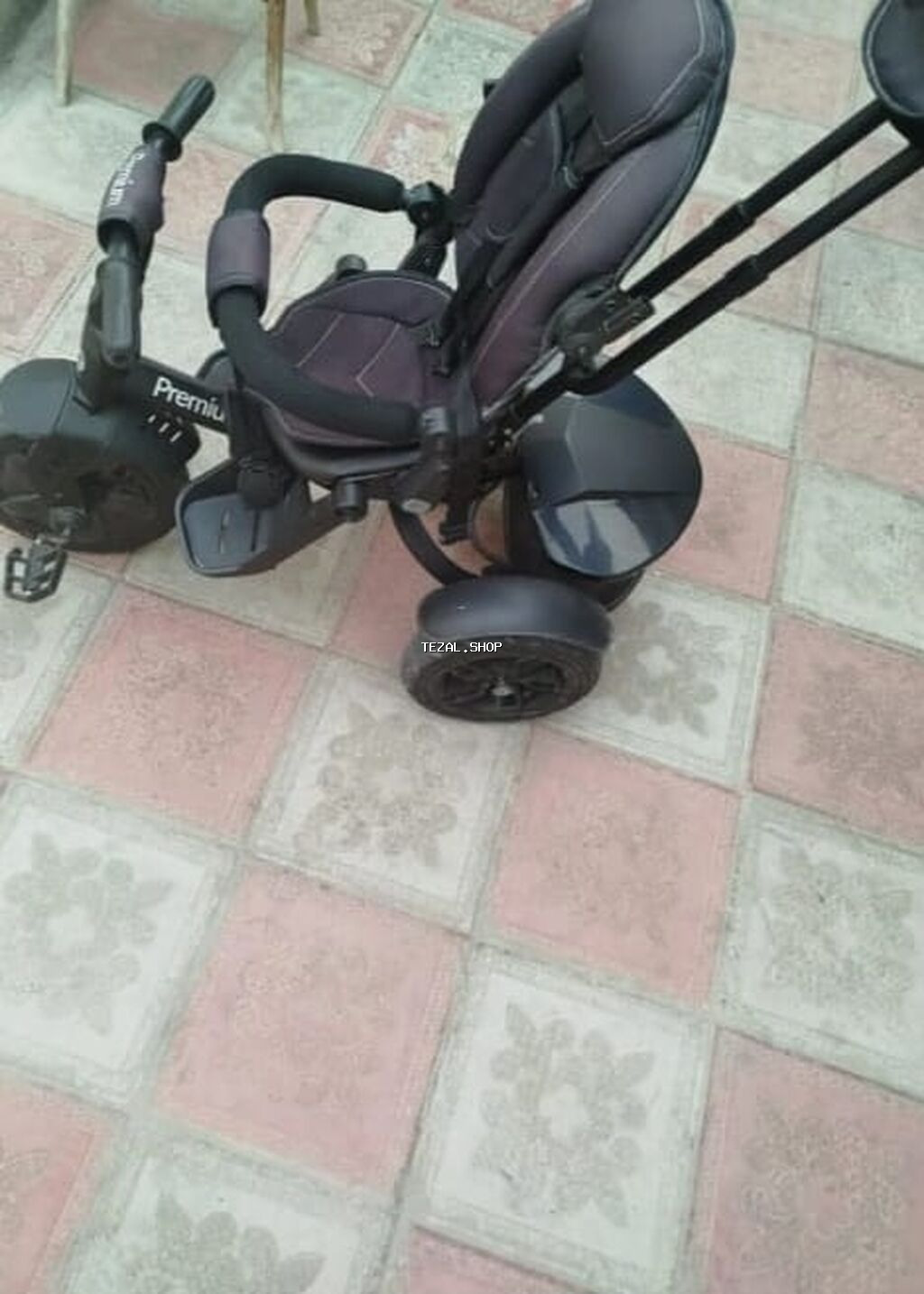 Uşaq üçtəkərli velosipedi – Premium brendli, parent control/sürücü